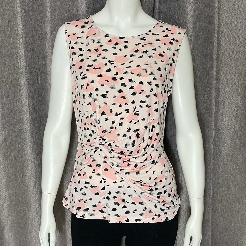 DKNY Women’s Sleeveless Laid Bare Chic Blouse